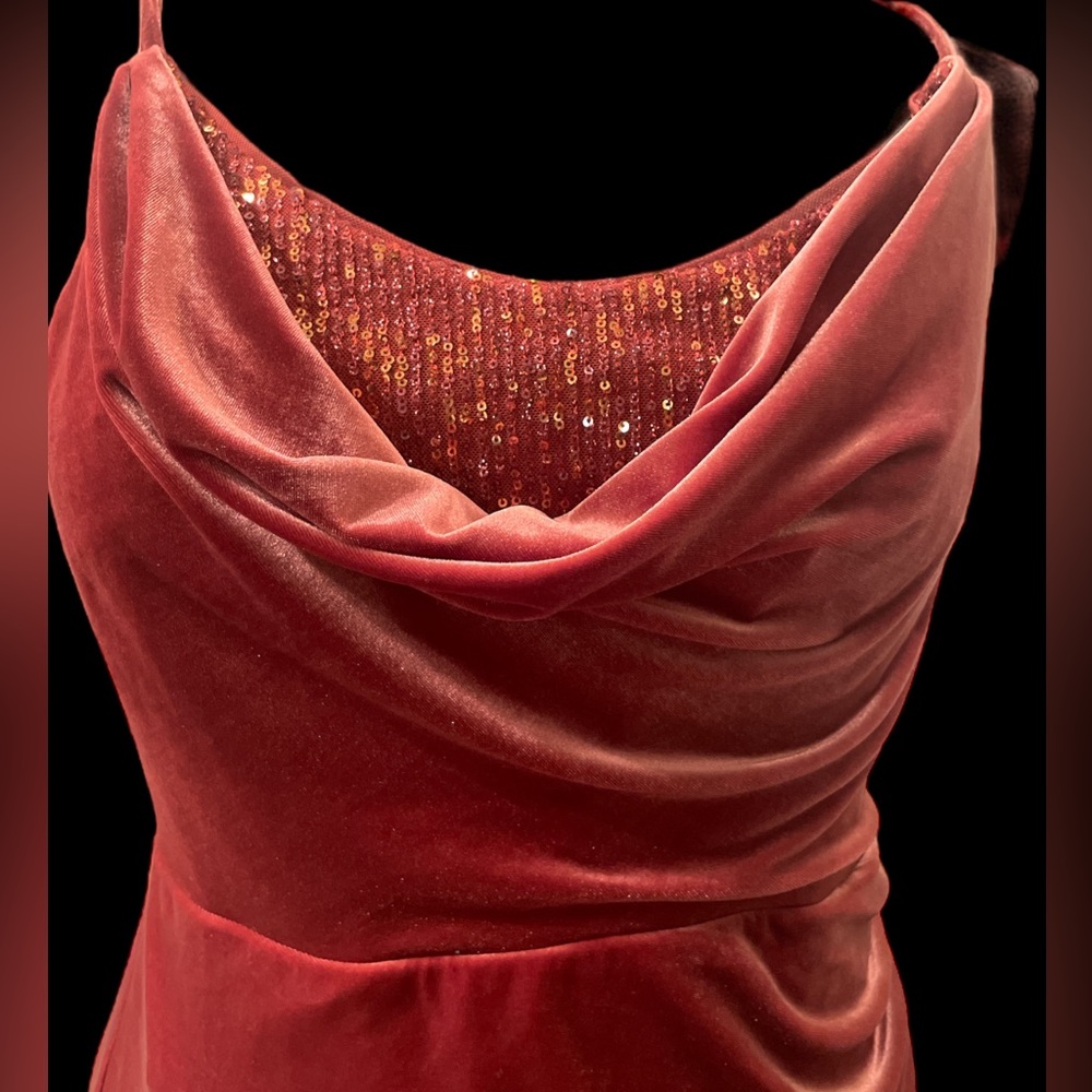 NWT BCBGMAXAZRIA Size L gown - Picture 2 of 5